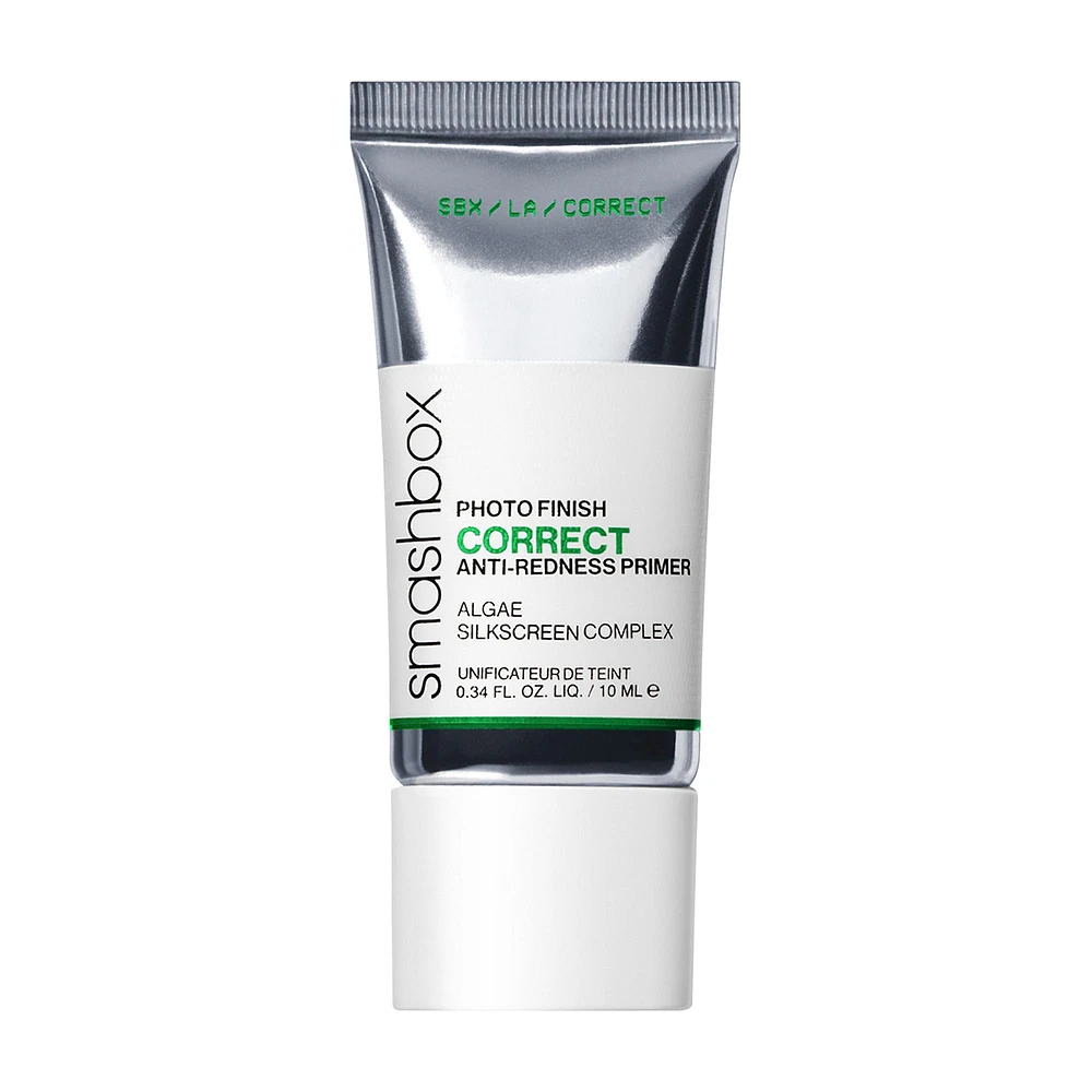 Smashbox Mini Photo Finish Correct Anti-Redness Face Primer .34 oz / 10 mL