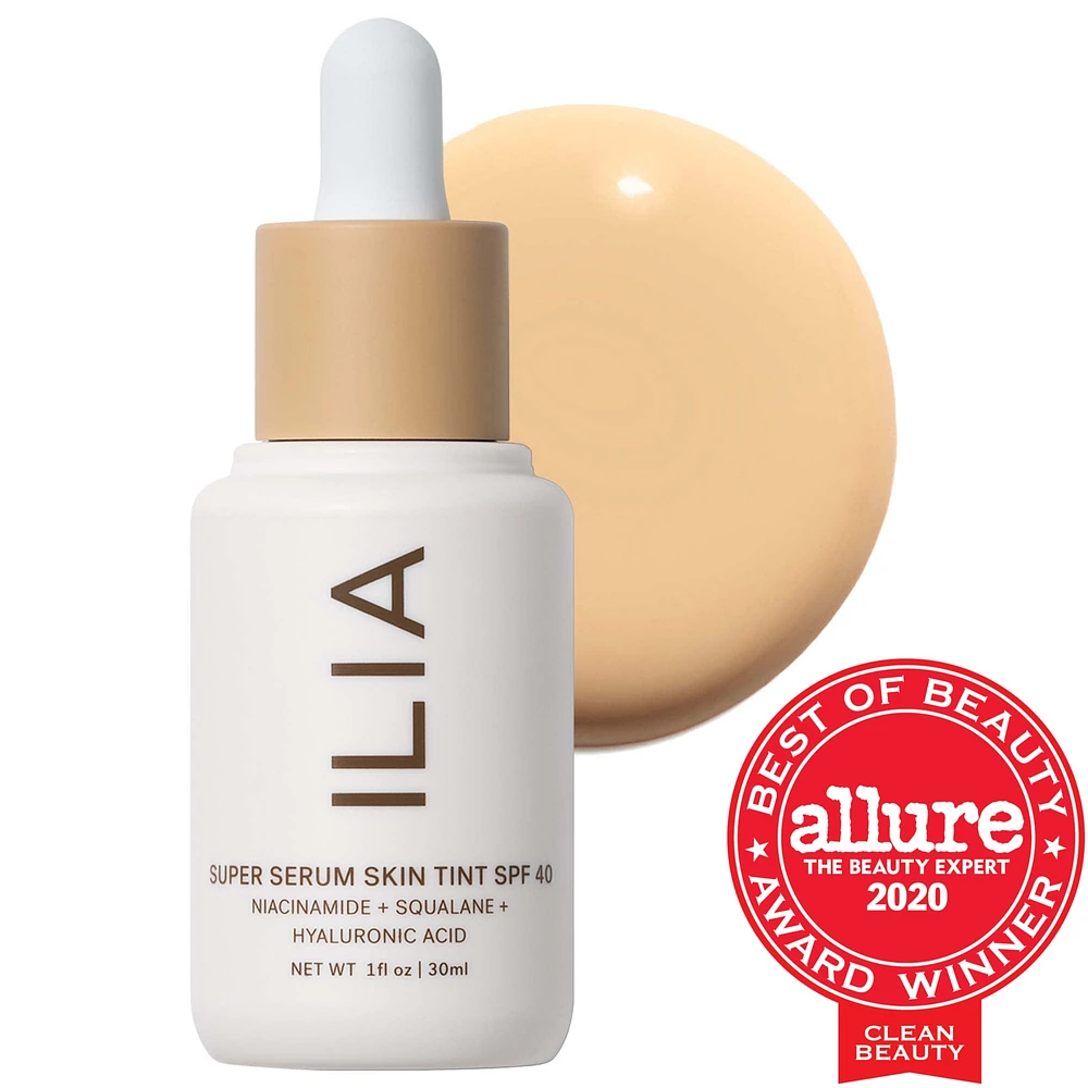 ILIA Super Serum Skin Tint SPF 40 Foundation 1 oz/ 30 mL