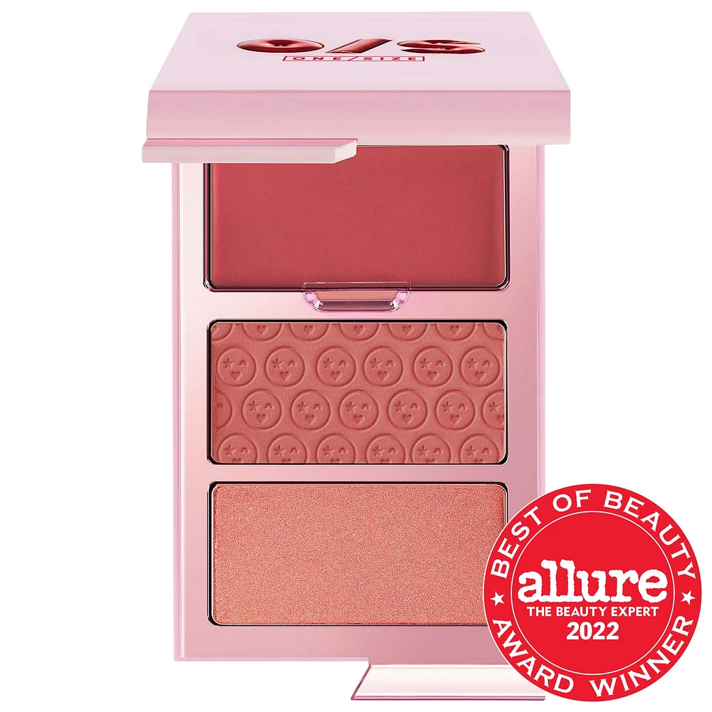 Cheek Clapper 3D Blush Trio Palette