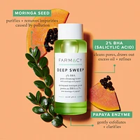 Deep Sweep 2% BHA Pore Cleaning Toner with Moringa + Papaya