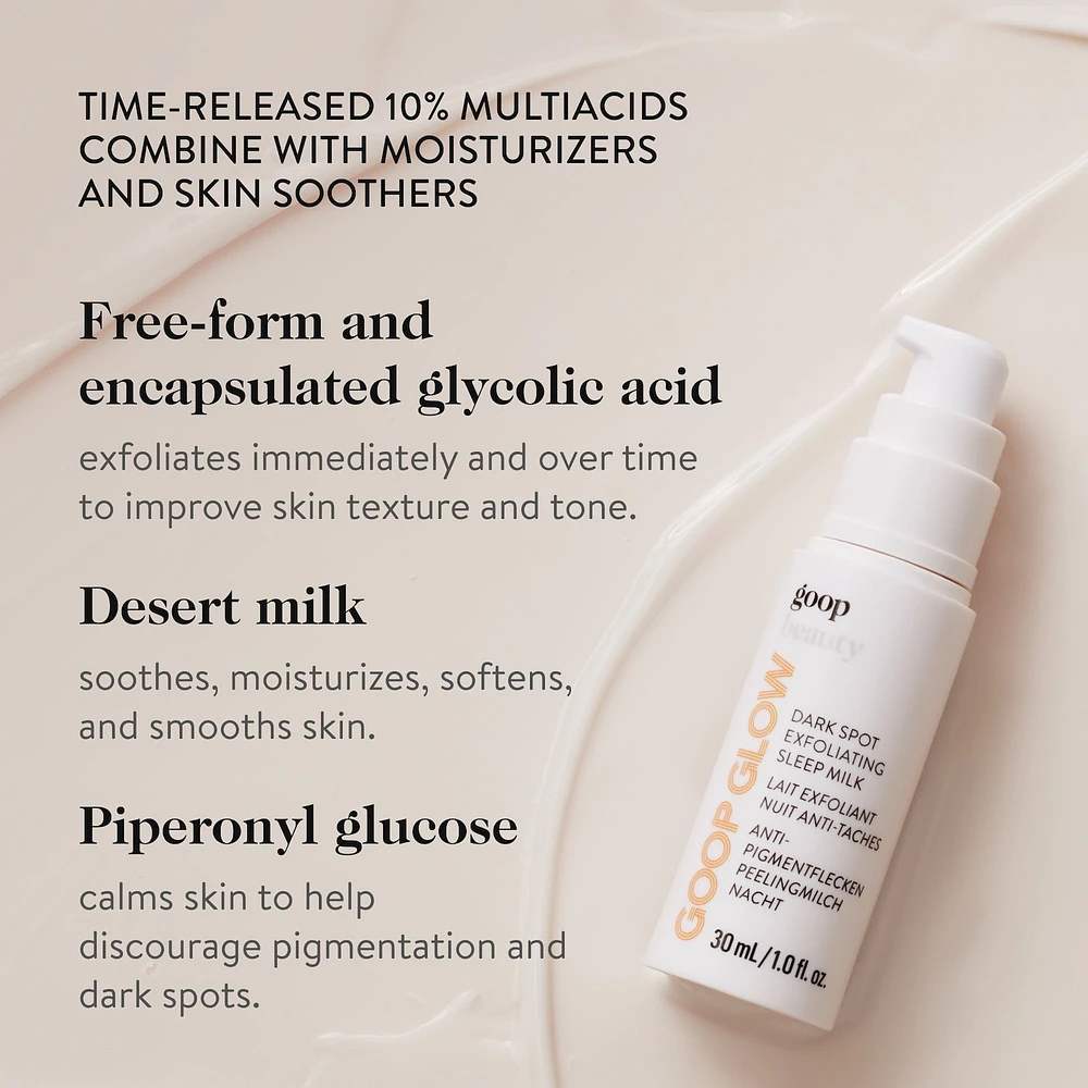 GOOPGLOW Exfoliating Dark Spot Sleep Serum