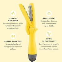 The Straight Shot Blow Drying Flat Iron