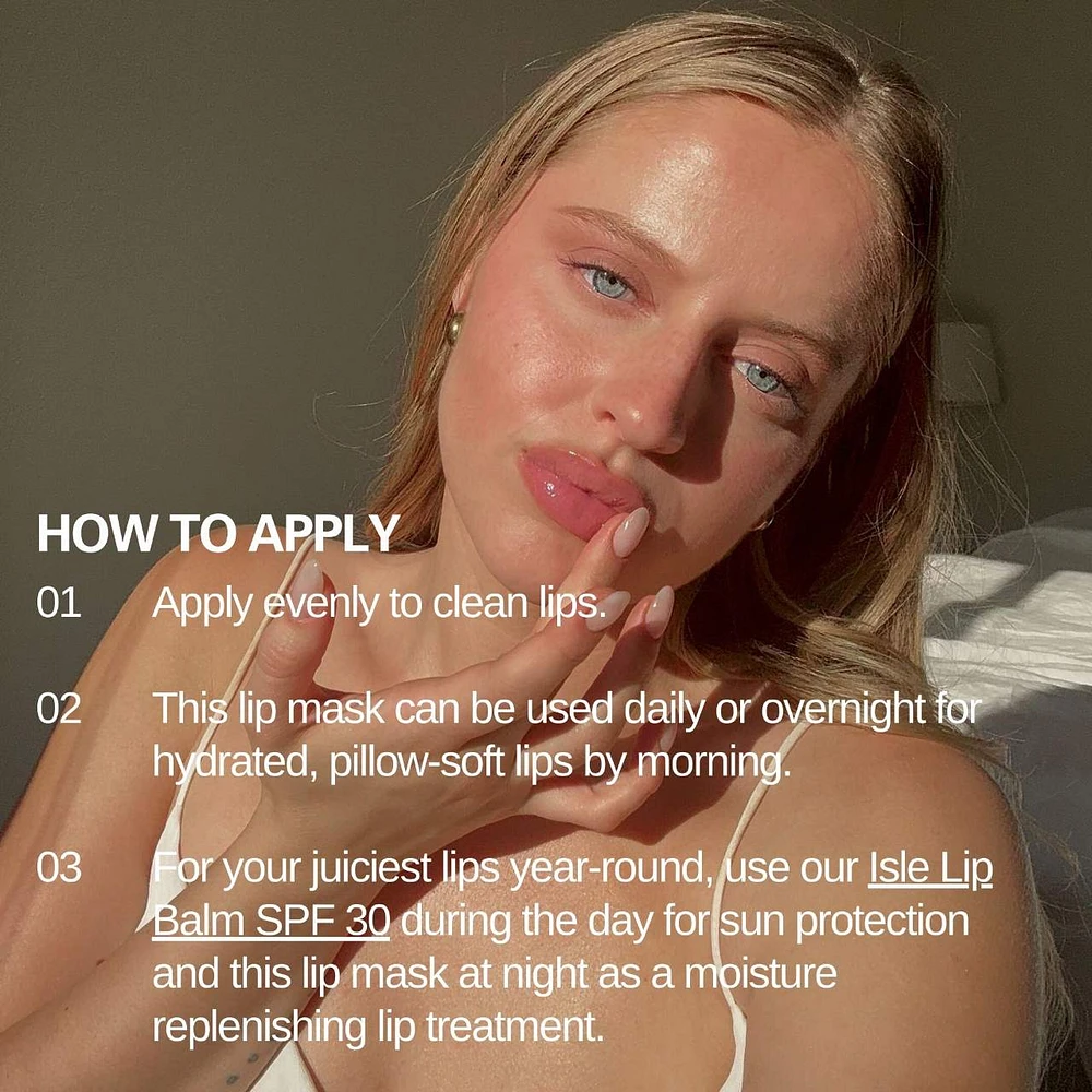 Deepwater Nourishing Lip Mask with Sea Moss and Aloe Stem Cells