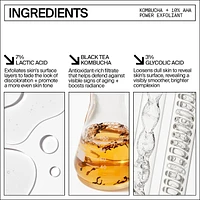 Kombucha + 10% AHA Liquid Exfoliant with Lactic Acid and Glycolic Acid