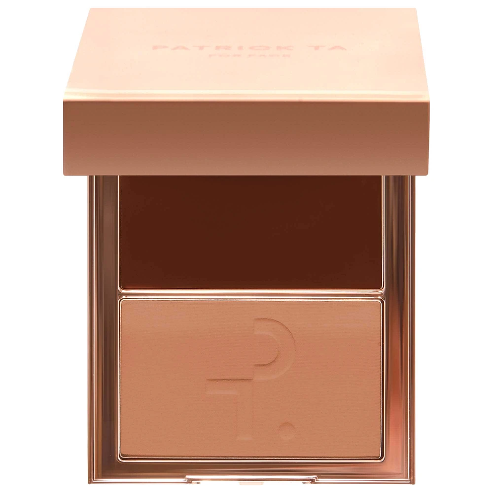 PATRICK TA Major Skin Crème Foundation and Finishing powder Duo oz cream .14 / 9 g 4