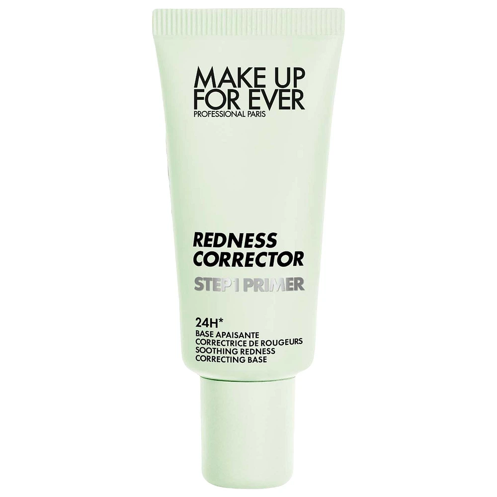 MAKE UP FOR EVER Mini Step 1 Primer Color Corrector - 24HR Redness Control & Hydrating Primer 0.5 oz / 15 mL
