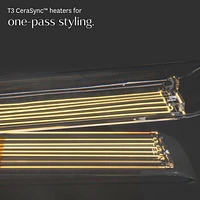 Smooth ID 1” Digital Ceramic Flat Iron with Smart Heat Setting Personalization