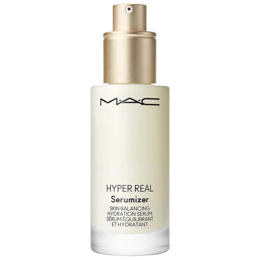 MAC Cosmetics Hyper Real Serumizer™ Balancing and Retexturizing Barrier Strengthening Serum-Moisturizer Hybrid 1.0 oz / 30 mL