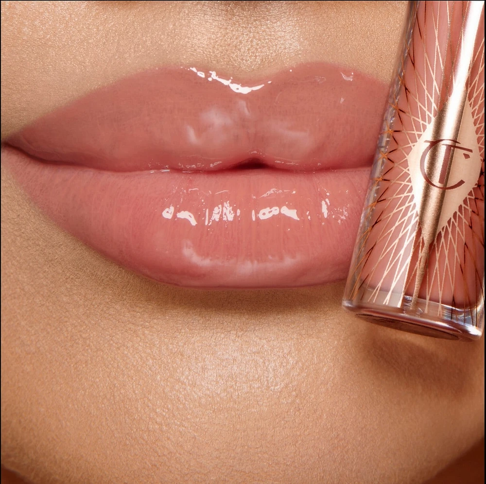 Mini Glossy Pink Lip Gloss + Liner Set