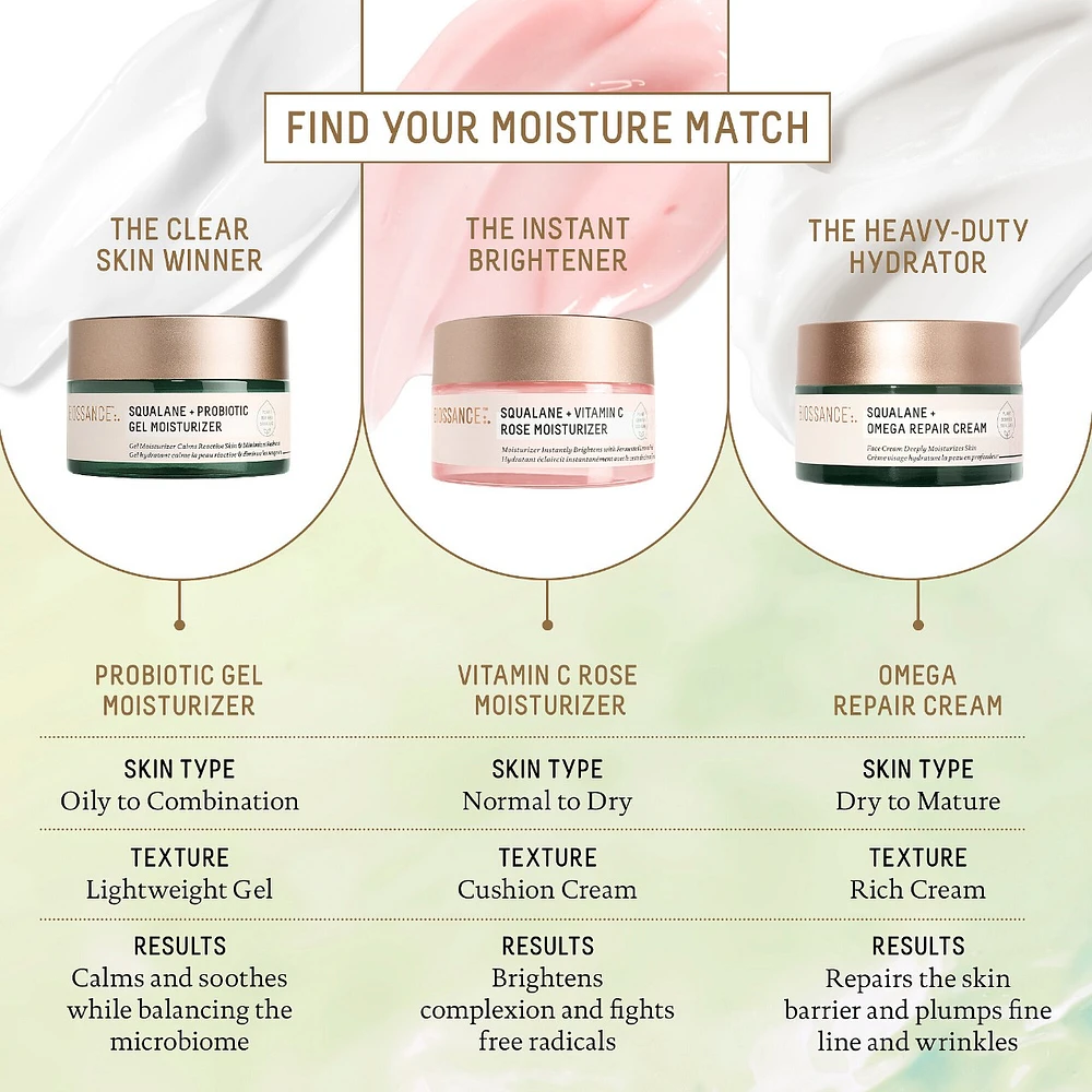 Probiotic Balancing Gel Moisturizer + Squalane
