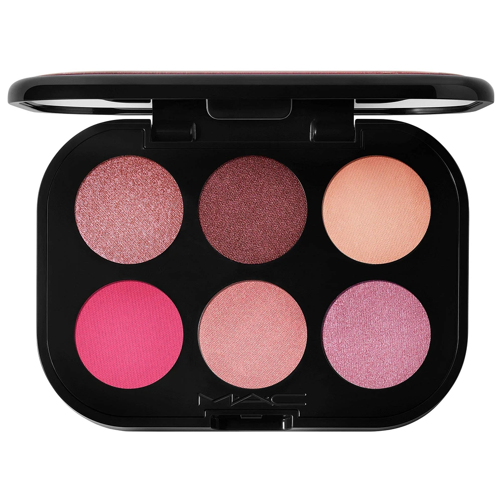 MAC Cosmetics Connect Colour Six-Pan Pigment-Packed Blendable Eye Shadow Palette