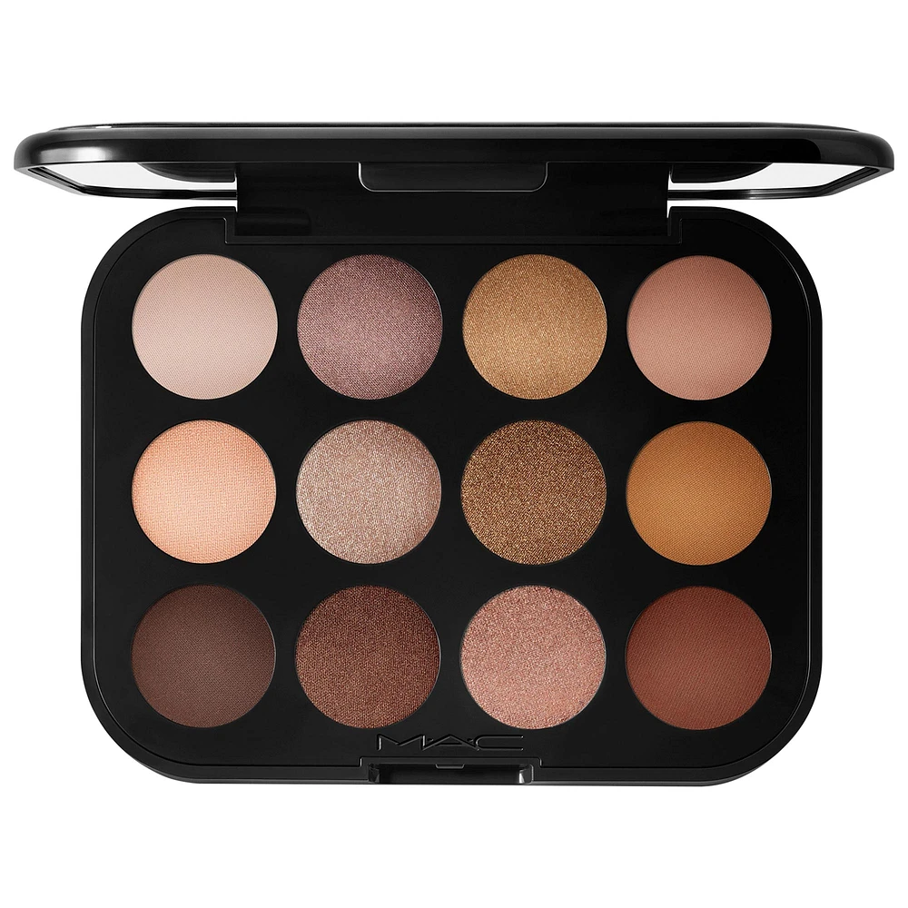 MAC Cosmetics Connect Colour Eye shadow Palette x 12