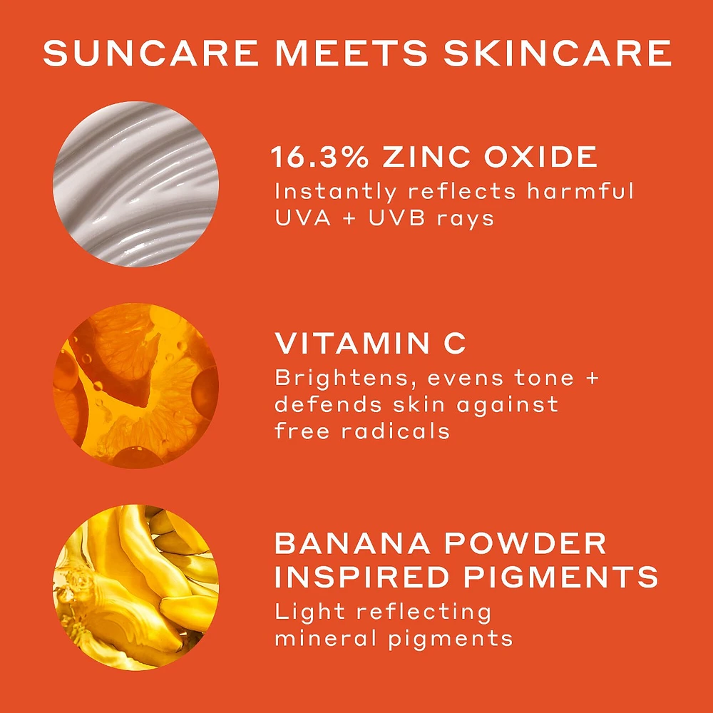 Banana Bright Mineral Face Sunscreen SPF 30
