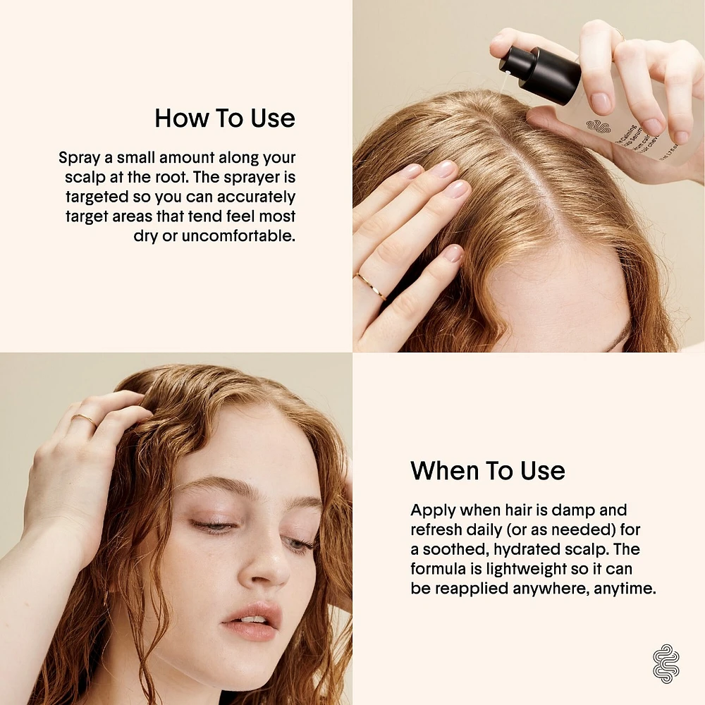 The Calming Scalp Serum for Dry & Sensitive Scalp