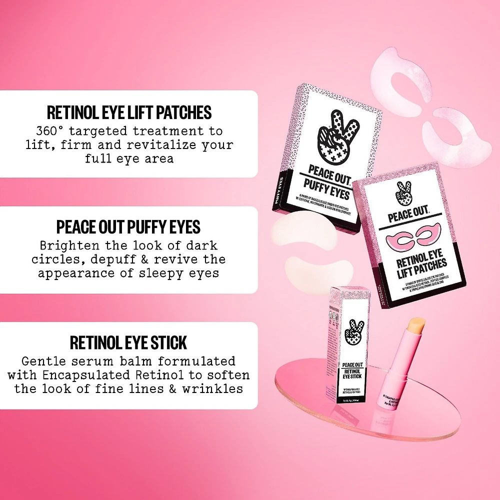 Retinol 360° Eye Lift Patches to Lift, Firm and Revitalize Eyes