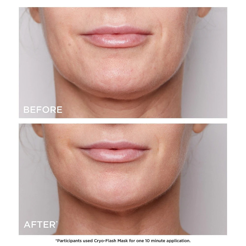 Cryo-Flash Instant Lift Effect & Glow Boosting Face Mask