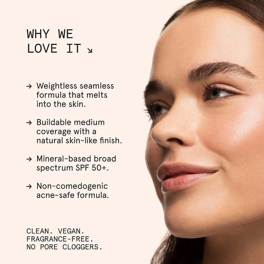 tint & PROTECT medium coverage serum foundation with SPF 50+
