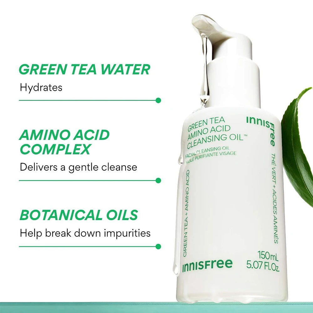 Hydrating Green Tea Amino Acid Cleansing Oil