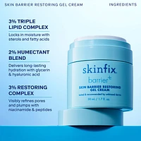 Skin Barrier Restoring + Pore Refining Gel Cream with Niacinamide