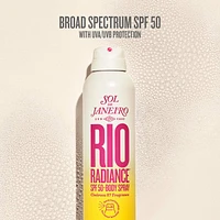 Rio Radiance™ SPF 50 Body Spray Sunscreen with Niacinamide