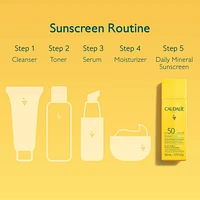 Vinosun Protect Brightening Daily Mineral Face Sunscreen SPF 50 with Niacinamide