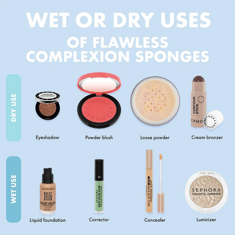 Flawless Complexion Angled Sponge
