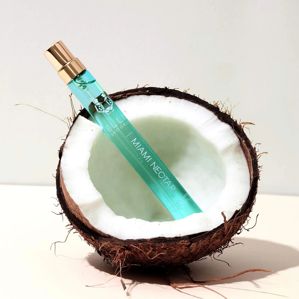 MIAMI NECTAR Eau de Parfum with Coconut and Pineapple Travel Spray