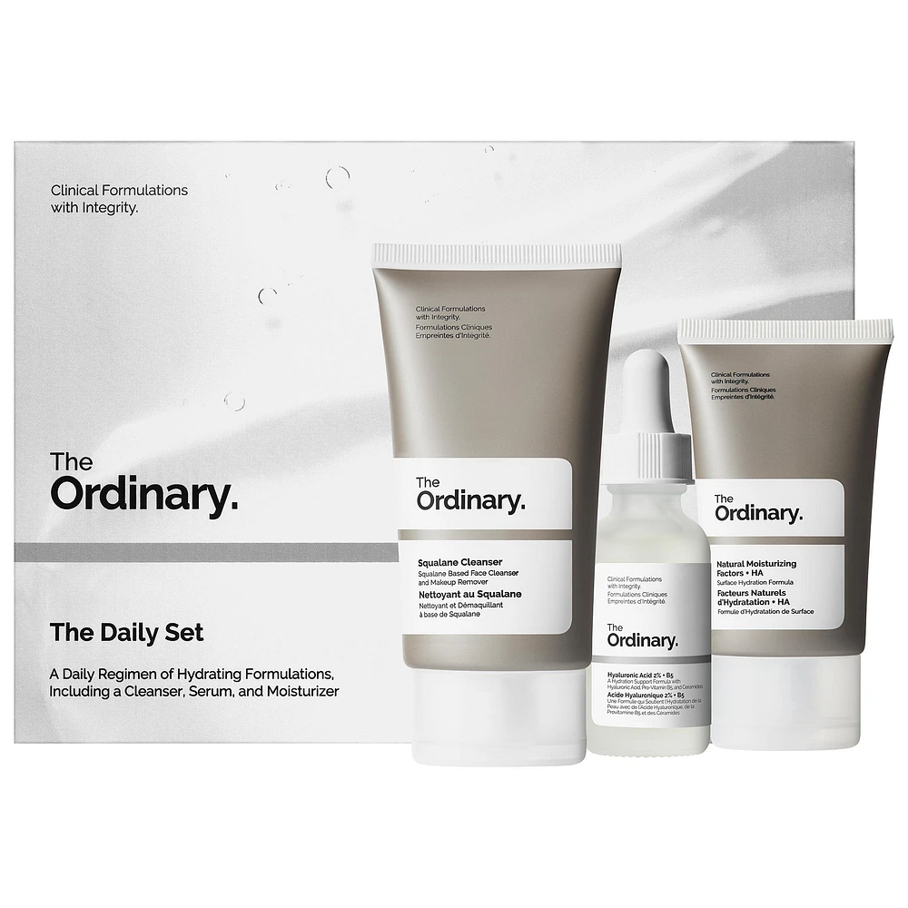 The Daily Set with Hyaluronic Acid Serum