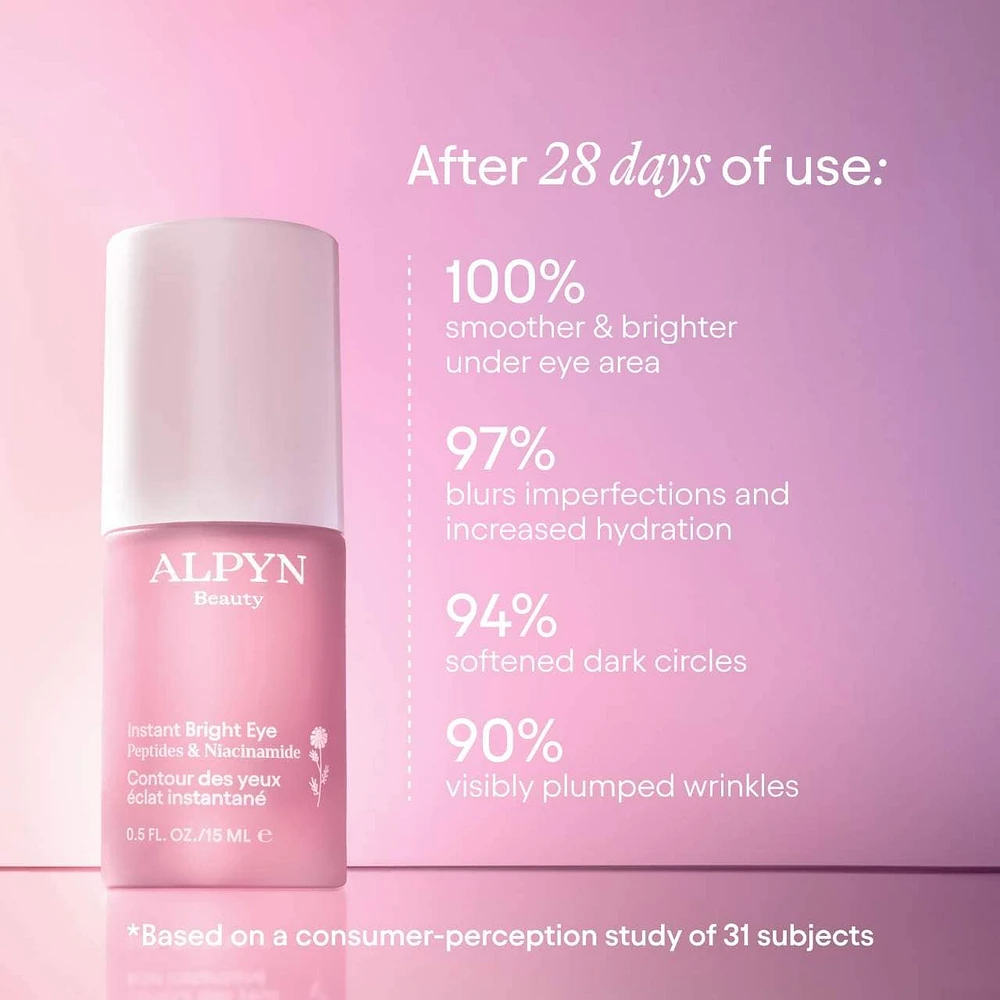 Instant Bright Eye Dark Circle Firming Cream with Niacinamide & Peptides