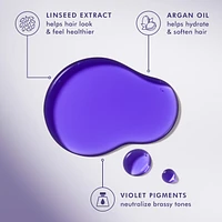 Mini Moroccanoil Treatment Purple Hair Oil for Blonde Hair