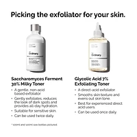 Saccharomyces Ferment 30% Milky Toner for Gentle Exfoliation and Hydration