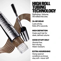 Gel définissant pour les sourcils en tube KUSH High Roll