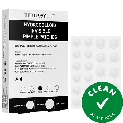 Hydrocolloid Invisible Pimple Patches + Salicylic Acid