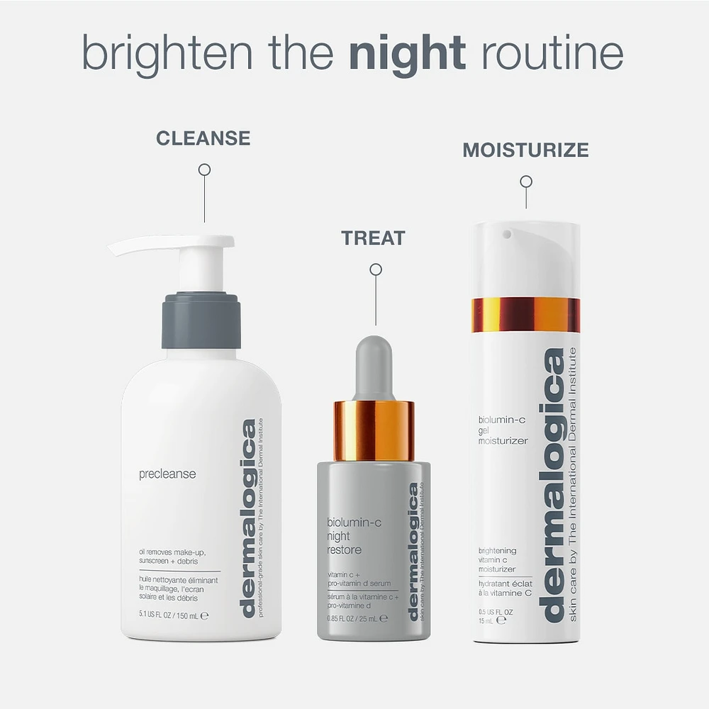 Biolumin-C Night Restore Serum with Pro-Vitamin D Complex