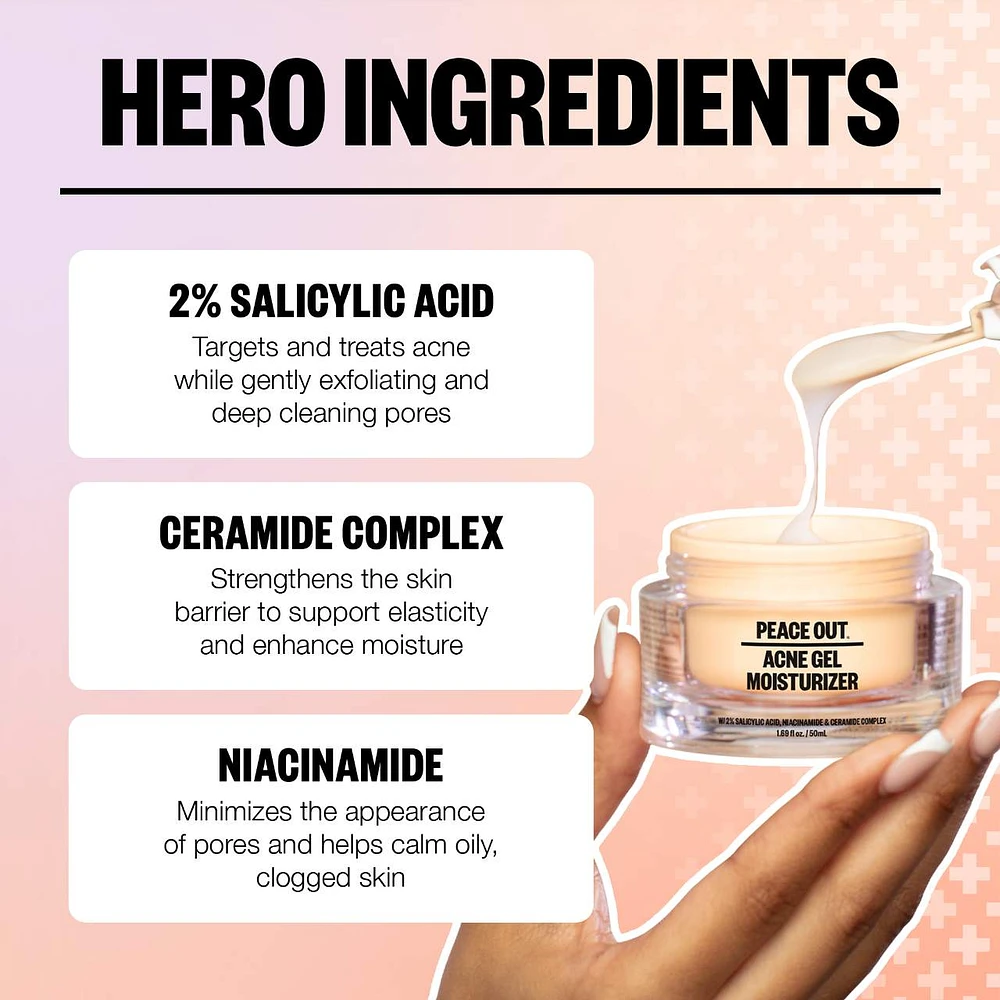 2% Salicylic Acid Acne Gel Moisturizer