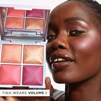 glow squad Amazonian clay luminous face palette glow squad Amazonian clay blush & highlighter palette