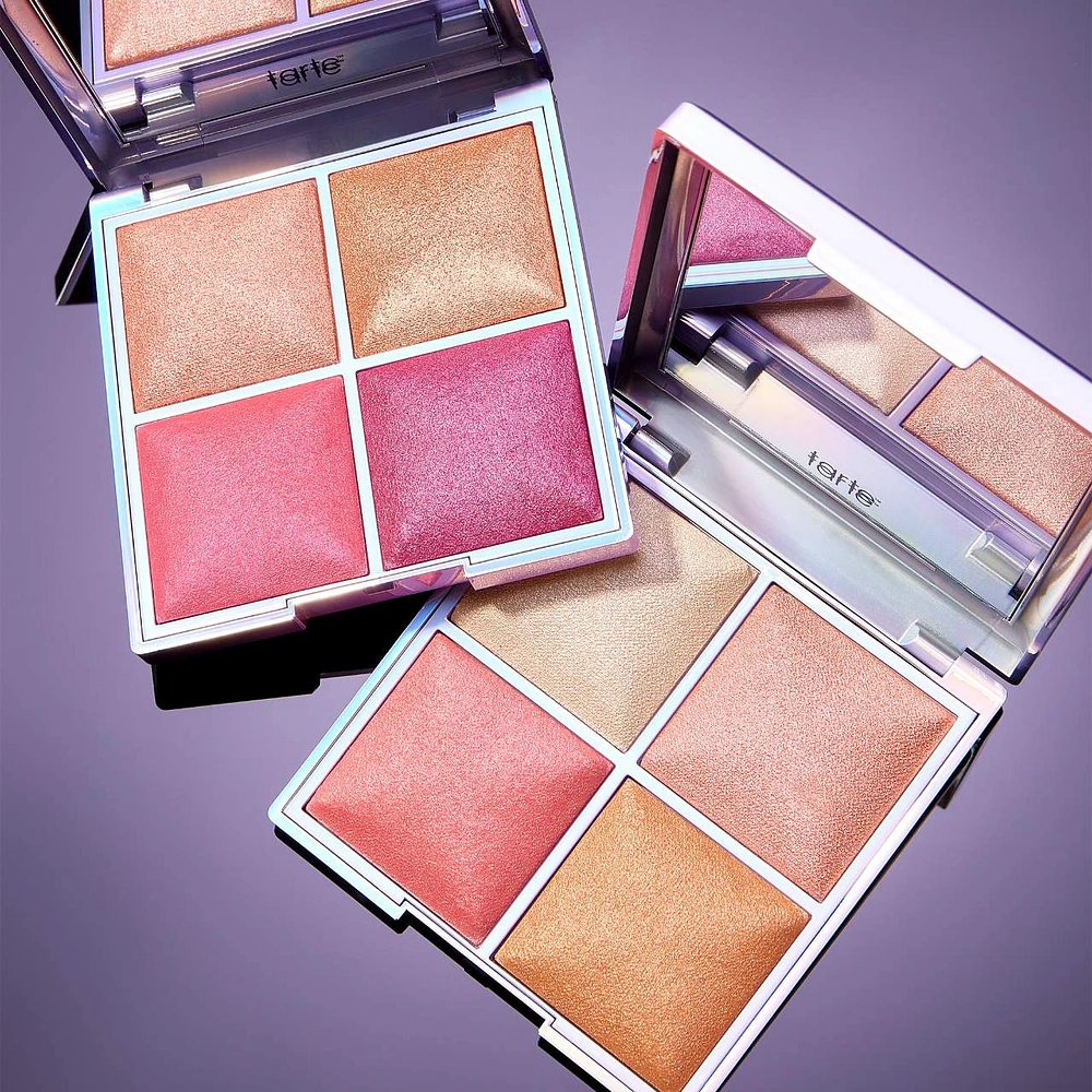 glow squad Amazonian clay luminous face palette glow squad Amazonian clay blush & highlighter palette