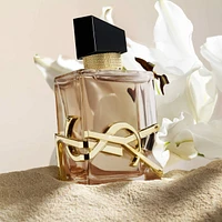Libre Flowers & Flames Eau de Parfum Spray with Coco- Palm Tree Flower Lily