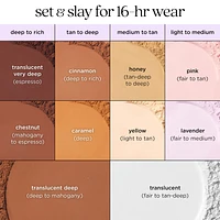 creaseless loose setting & brightening powder