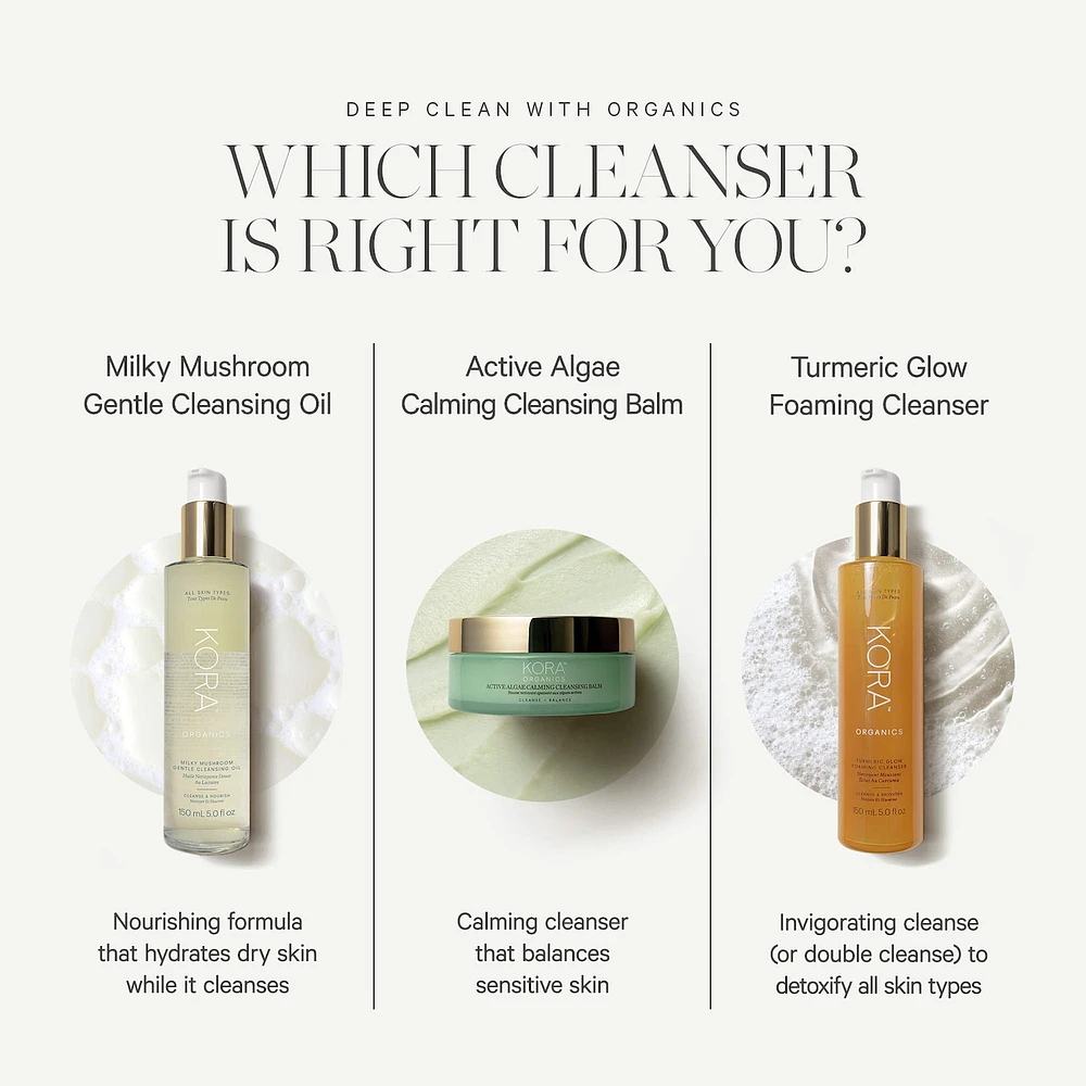 Active Algae Calming Cleansing Balm for Makeup and SPF Removal
