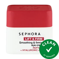 Lift & Firm - Smoothing & Firming Eye Cream with Peptides + Hyaluronic Acid