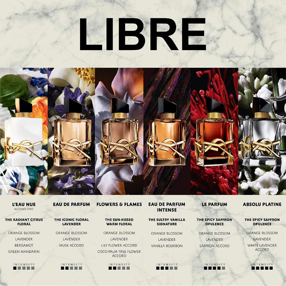 Libre L’eau Nue Alcohol-free perfume with Green Mandarin & Bergamot