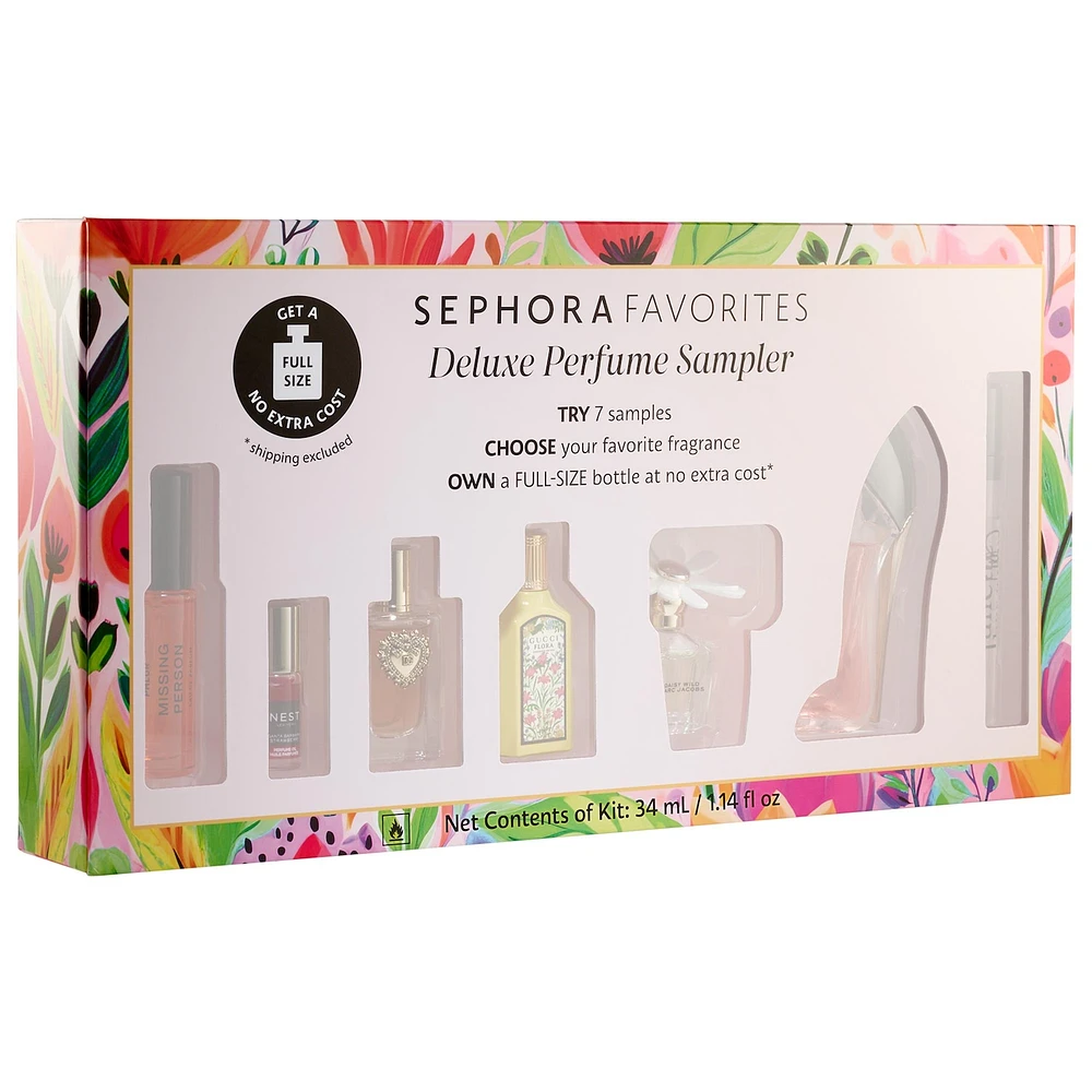 Mini Deluxe Perfume Sampler Set with Redeemable Voucher