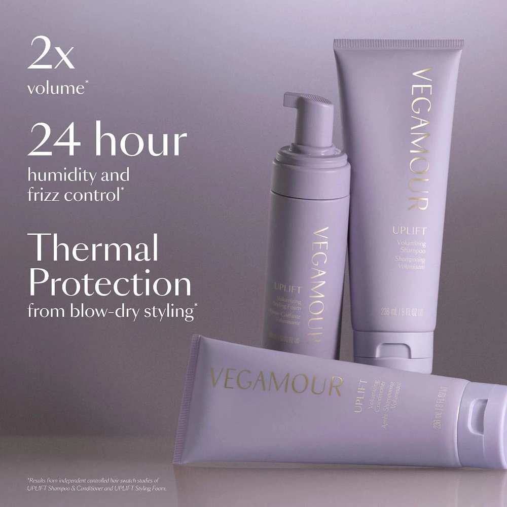 UPLIFT Volumizing Styling Foam for Fine, Flat & Thinning Hair