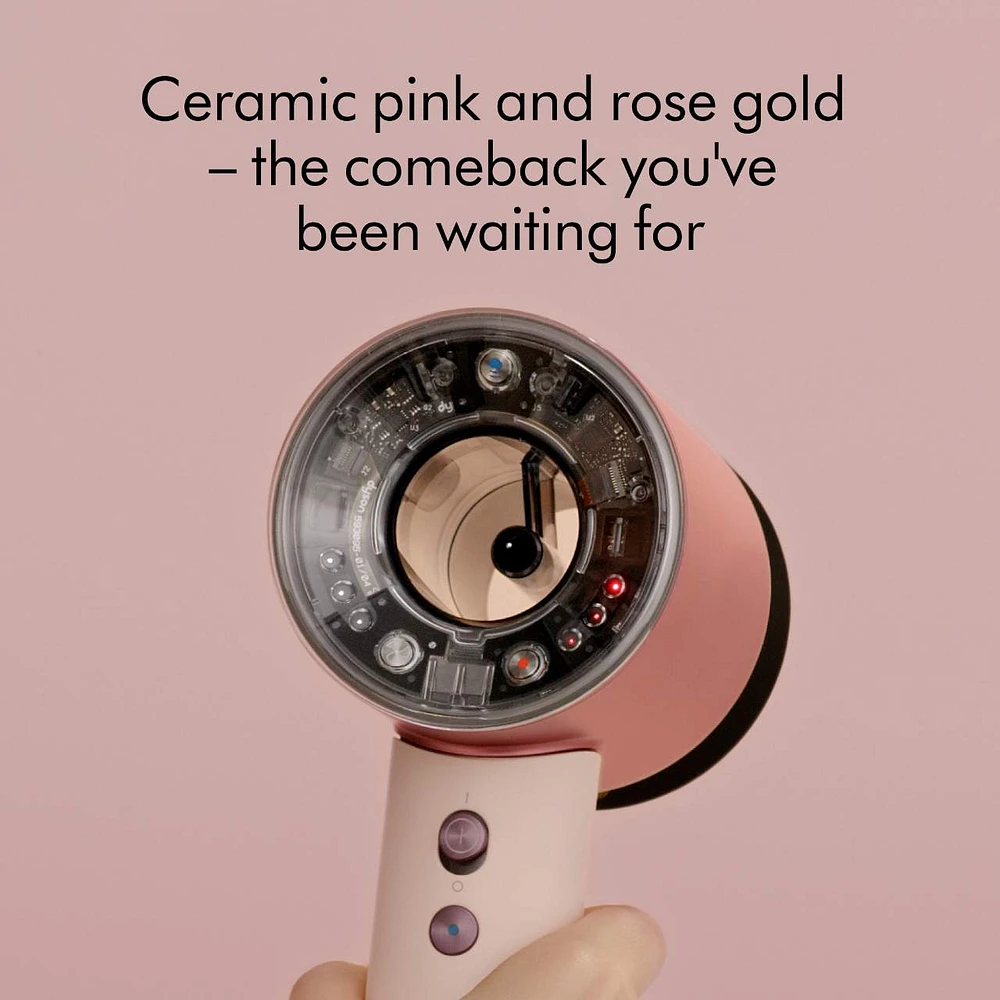 Supersonic Nural™ Hair Dryer in Ceramic Pink