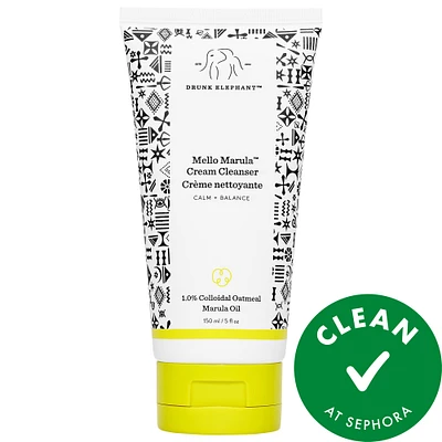 Mello Marula Cream Cleanser with 1.0% Colloidal Oatmeal