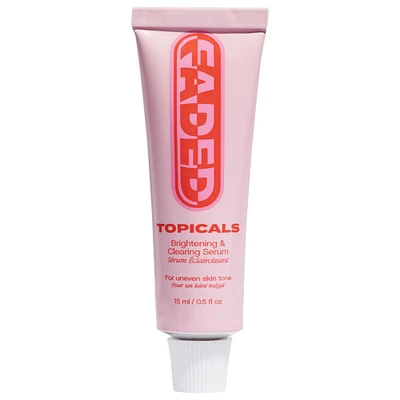 Topicals Mini Faded Brightening and Clearing Serum for Dark Spots & Discoloration (UNSCENTED) 0.5 oz/15 mL
