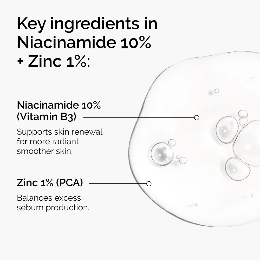 The Skin Support Set with Niacinamide + Hyaluronic Acid