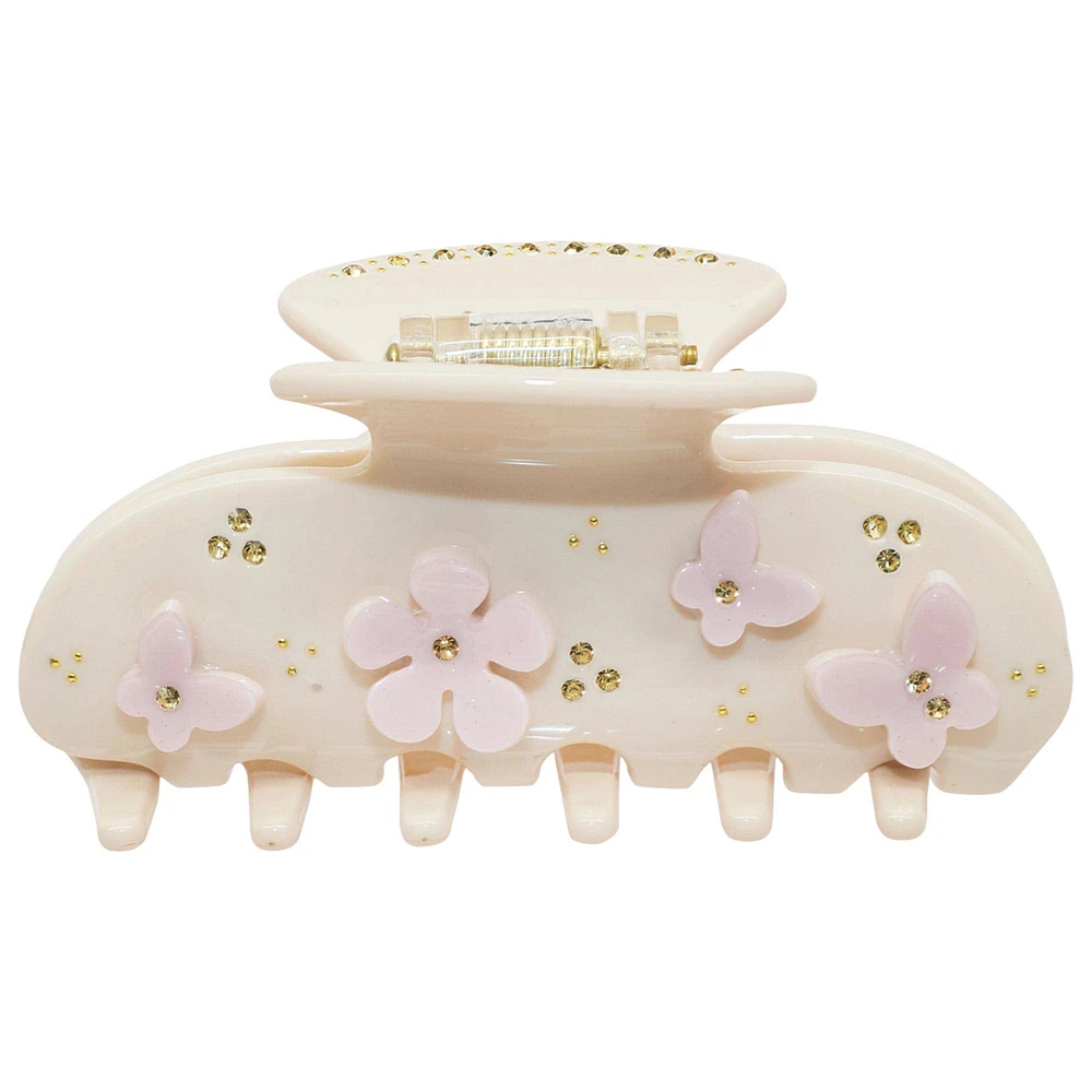 Sweetheart Hair Claw Clip in Pink Angel Food