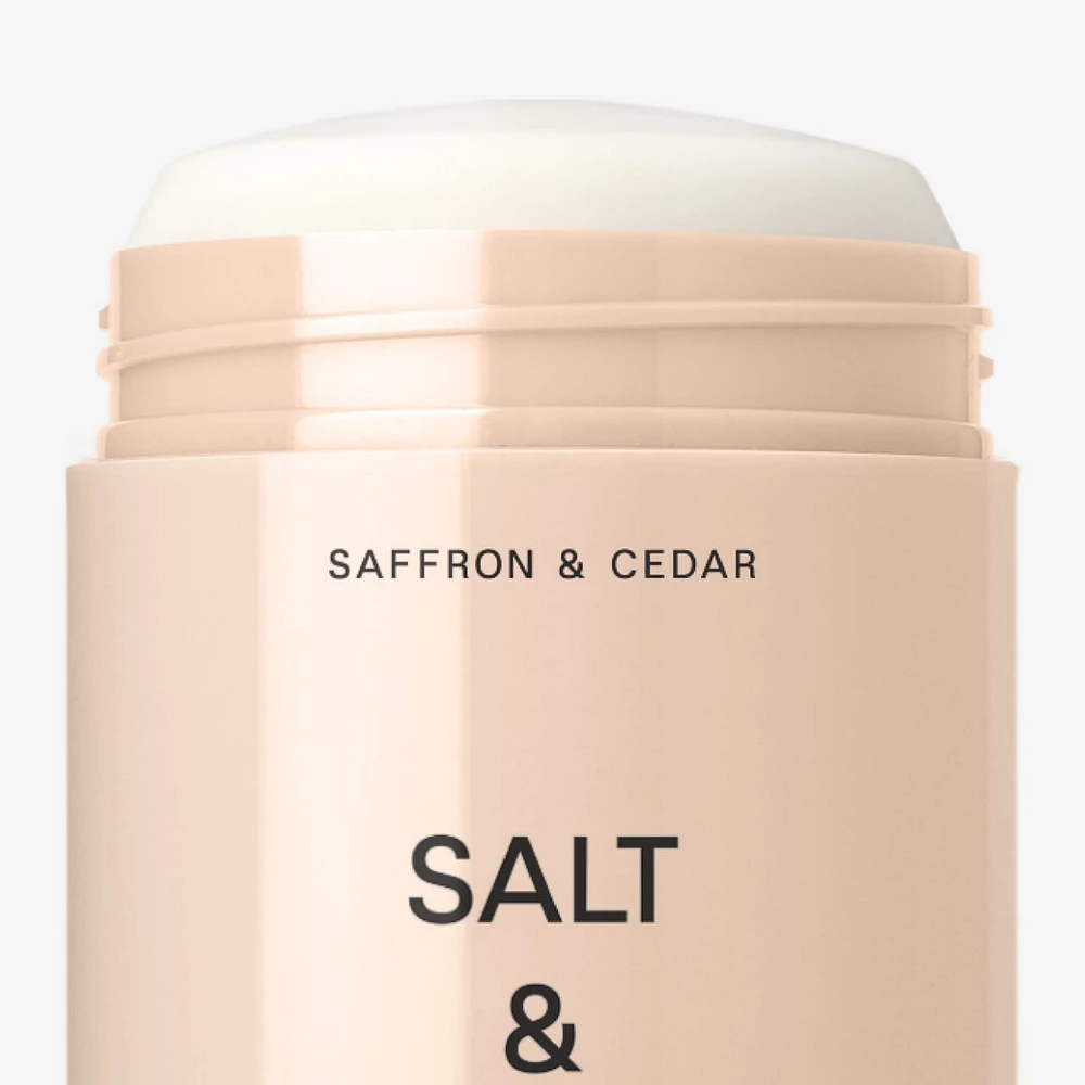Saffron & Cedar Extra-Strength Aluminum-Free Deodorant